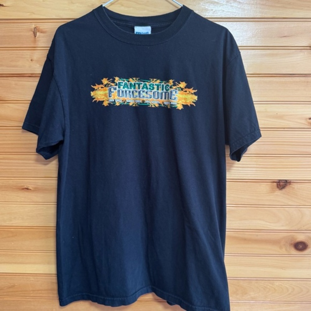 Fantastic Forcesome 2006 Racing Graphic Black Tee Large